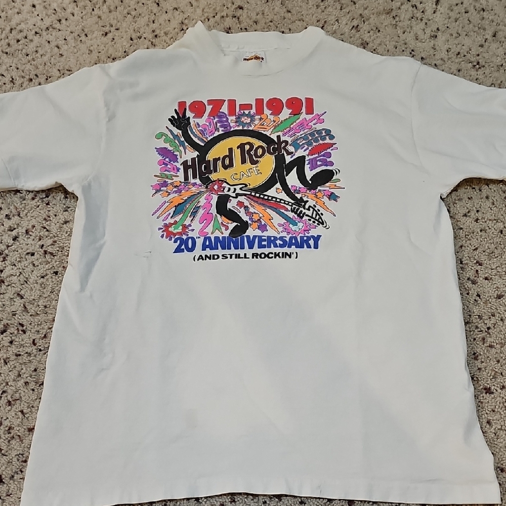 Hard Rock Cafe 20th Anniversary T-Shirt